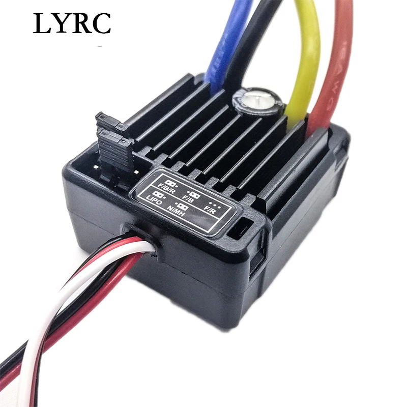 

LY Rc 1 шт. HobbyWing quirun 1060 60A матовый электронный контроллер скорости ESC для 1:10 Радиоуправляемый автомобиль водонепроницаемый для радиоуправляем...