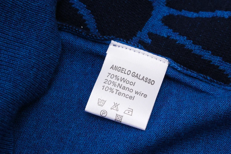 

wool Billionaire Sweater men's 2021 new Crew neck Long sleeve embroidery elasticity Casual high quality big size M-5XL England