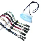 70 см безопасная Регулируемая Маска для лица ремешок удобный держатель Веревка против потери против падения маска подвесной шейный ремешок веревки