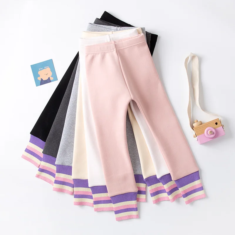 

Children's Leggings Spring And Autumn Outer Wear Thin Cotton Girls Autumn Clothes Children's Long Pants Children's Clothes