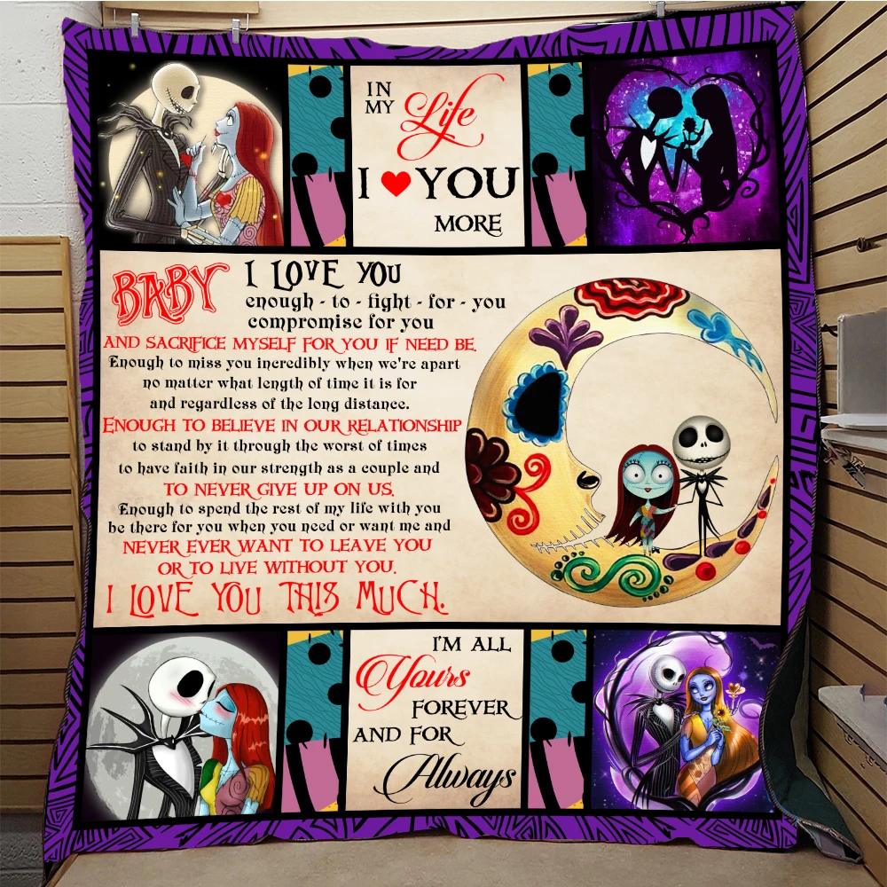 Мягкое стеганое одеяло с принтом для моей жены всесезонное кровати мягкое теплое