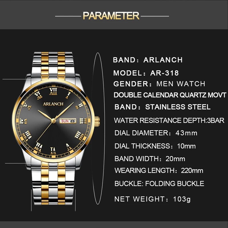 Мужские модные деловые кварцевые часы 2020 роскошные брендовые наручные мужские с