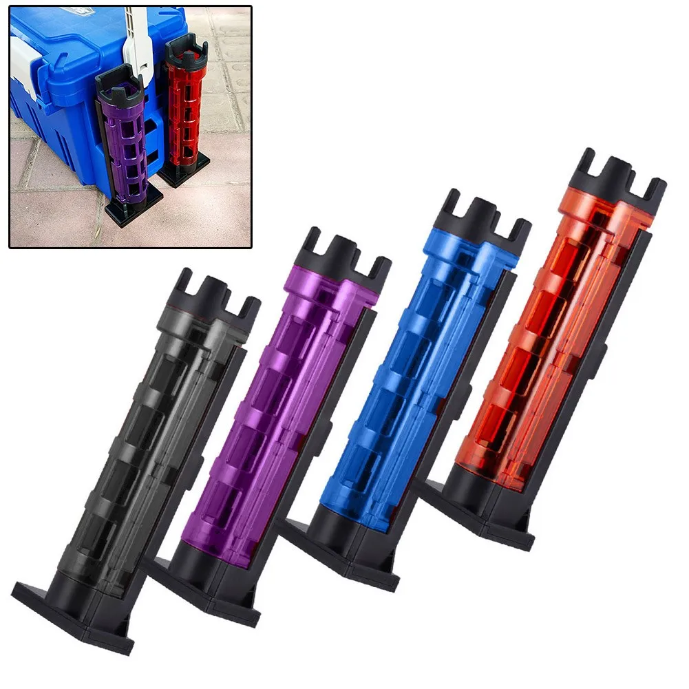 

1PC Fish Rod Holder Raft Fishing Barrel Accessory Vertical Inserting Device MEIHO Box 5000/7000/9000/7080/2055/2070/7055/7070