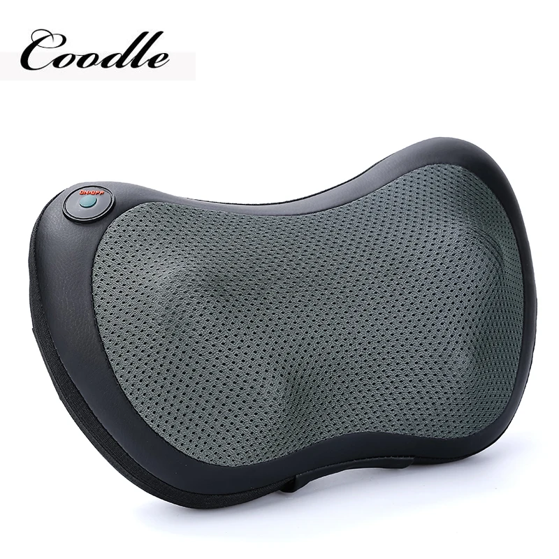 売る Coodle 首と肩のマッサージ疼痛緩和バックマッサージ枕指圧電気腰椅子