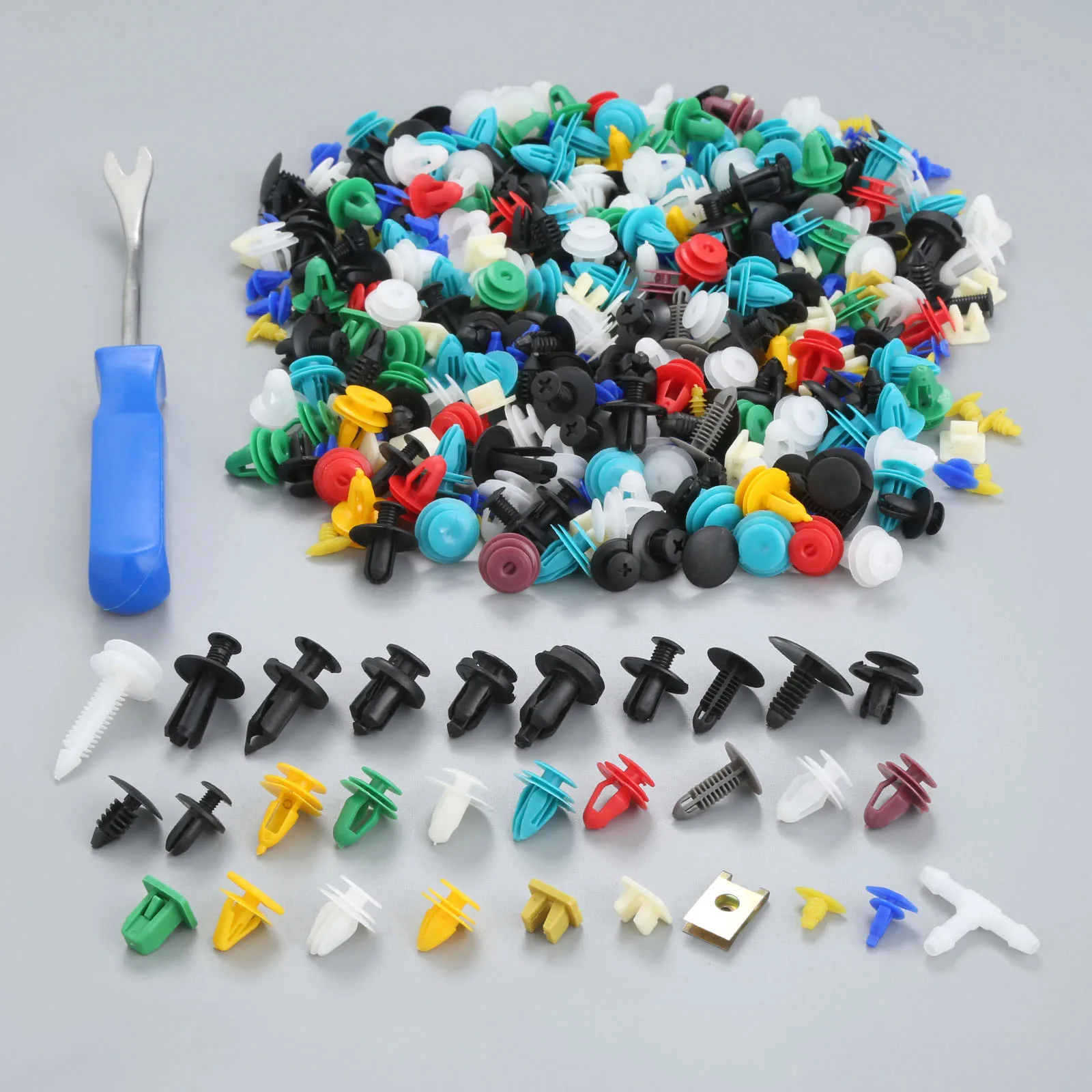 500 шт. 30 видов автомобильные плоскогубцы для крепления двери автомобиля авто