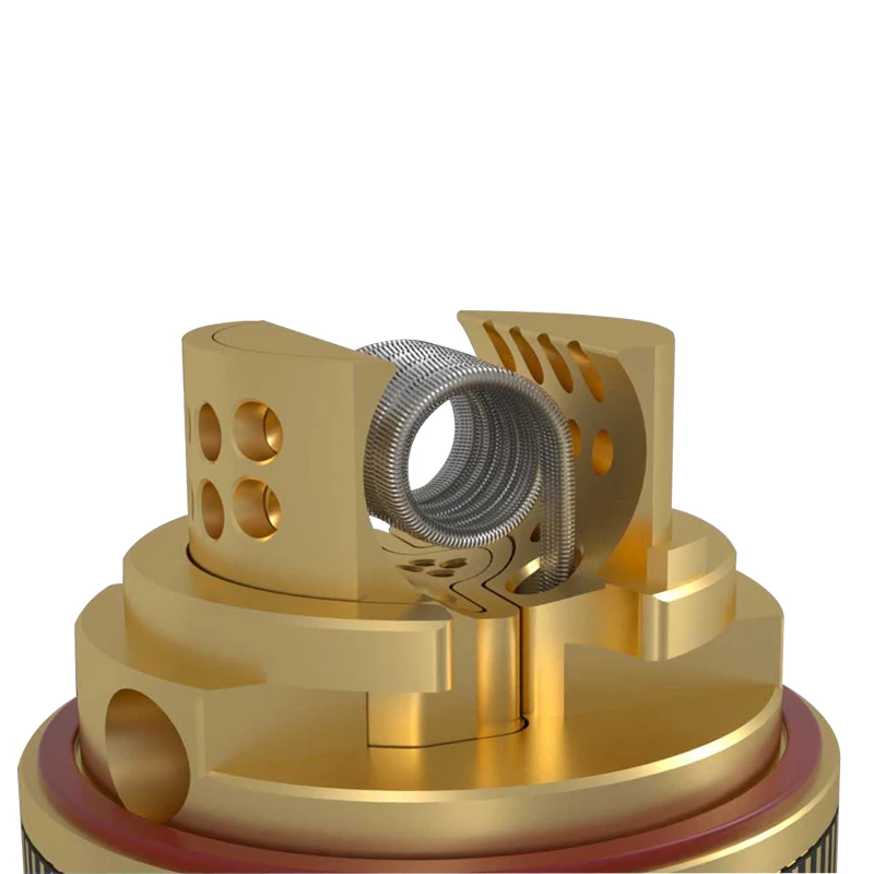 Оригинальный Goforvape двойной RTA электронный сигаретный бак распылитель поток