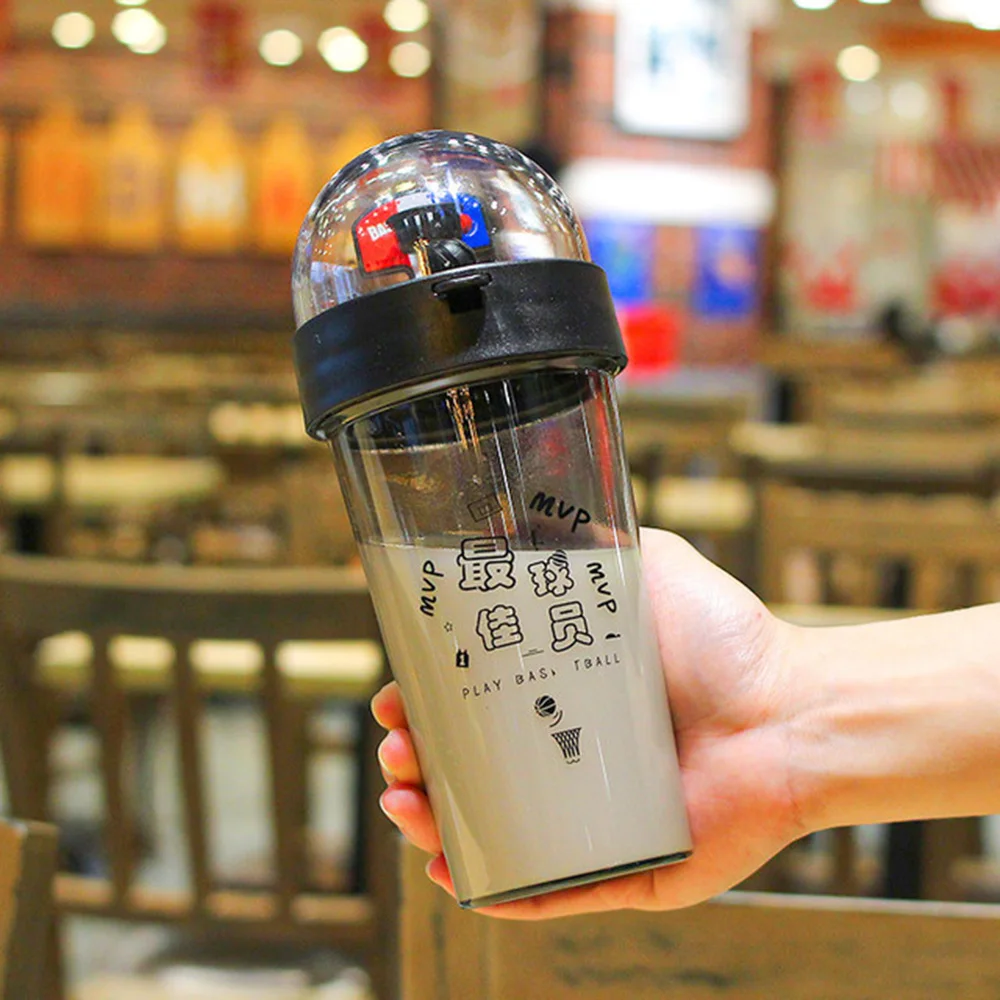 

Милая бутылка для воды, пластиковая посуда для напитков, портативная герметичная Герметичная Бутылка Для Воды для путешествий на открытом ...