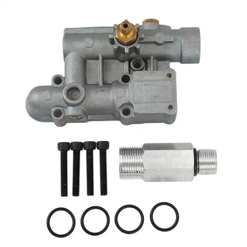 

Pressure Washer Manifold 190627GS Sturdy Metal for Repair for Replace