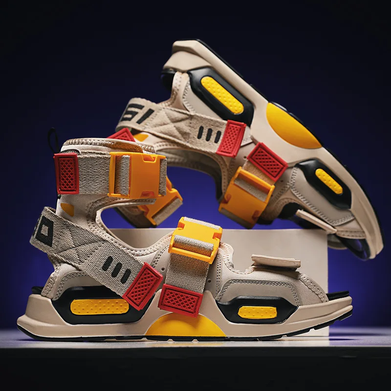 

Street Sandals High-Top Men's 2021 Summer New Outdoor Men's Shoes Casual Shoes