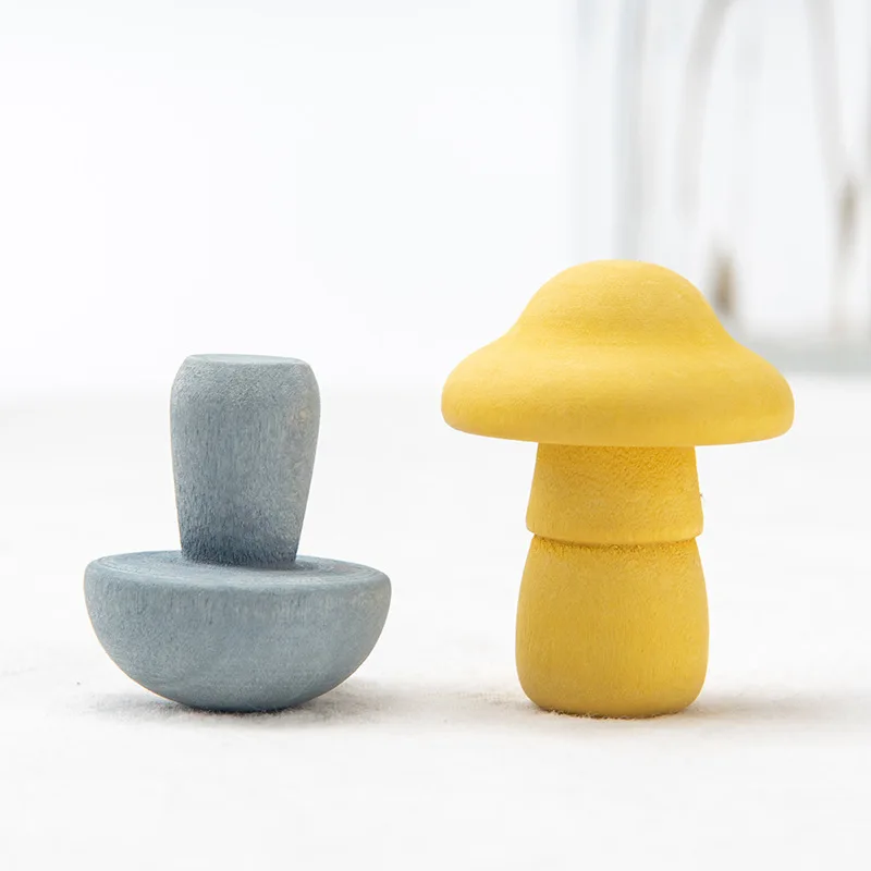 

Color Shape MatchingGames MontessoriEducational WoodenToys Mushroom Picking Size CognitionChildrenTraining Kids AbilityBoy