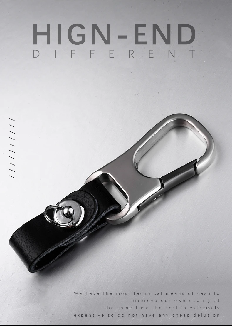 QOONG Умный кошелек из натуральной кожи для ключей DIY Автомобильный Брелок EDC Карманный Брелок Органайзер брелок по индивидуальному заказу брелок Y52