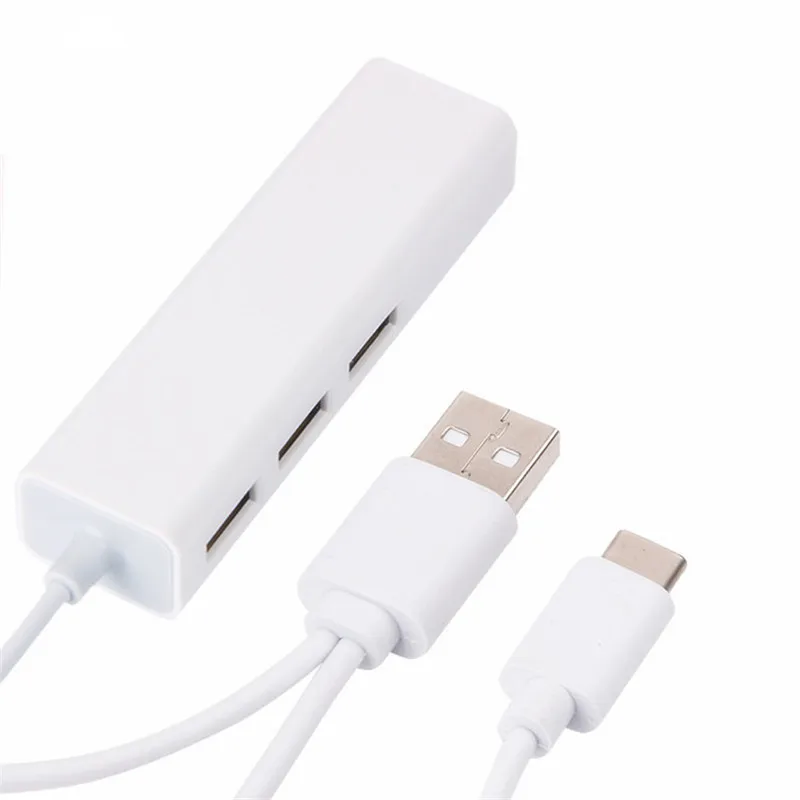 Multiple Styles USB C HUB Gigabit Ethernet Rj45 Lan Adapter 10/100Mbps Type Network Card for Windows Internet Cable | Электроника