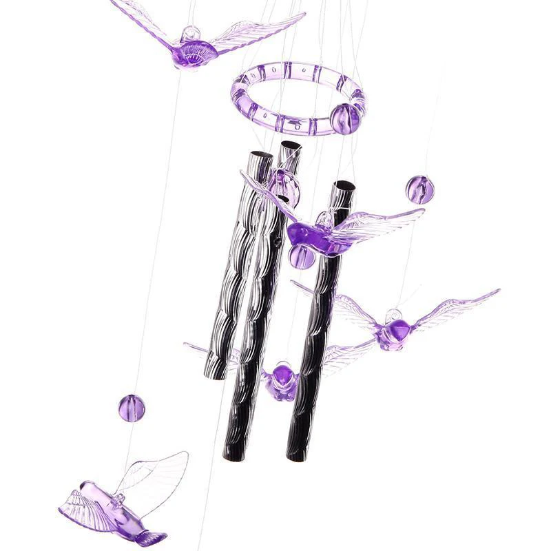 Металлические трубки 1 шт. Колокольчик музыка с кристаллами