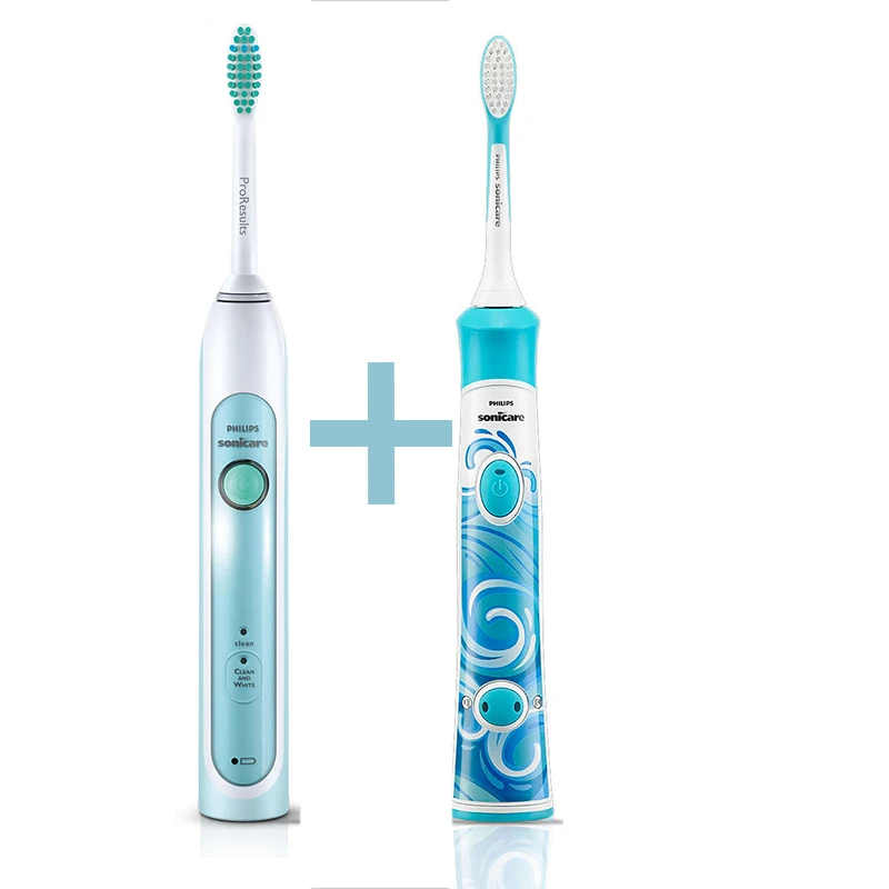 Philips Sonicare HX6314 электрические зубные щетки водонепроницаемые аккумуляторные с зарядной базой звуковые зубные щетки для детей и взрослых