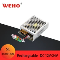 universal ac upscharge function 35w 60w 120w 350w switching power supply input 110220v battery output 12vdc 24vdc