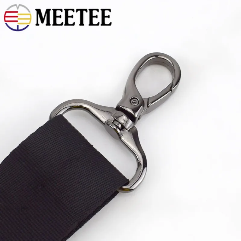 Meetee 4 шт 15/20/26/32 мм Чемодан аппаратный аксессуар металлические застежки молнии