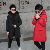 30 degree childrens parka winter jackets kids clothing big boys warm down cotton padded coat teen thickening outerwear clothes