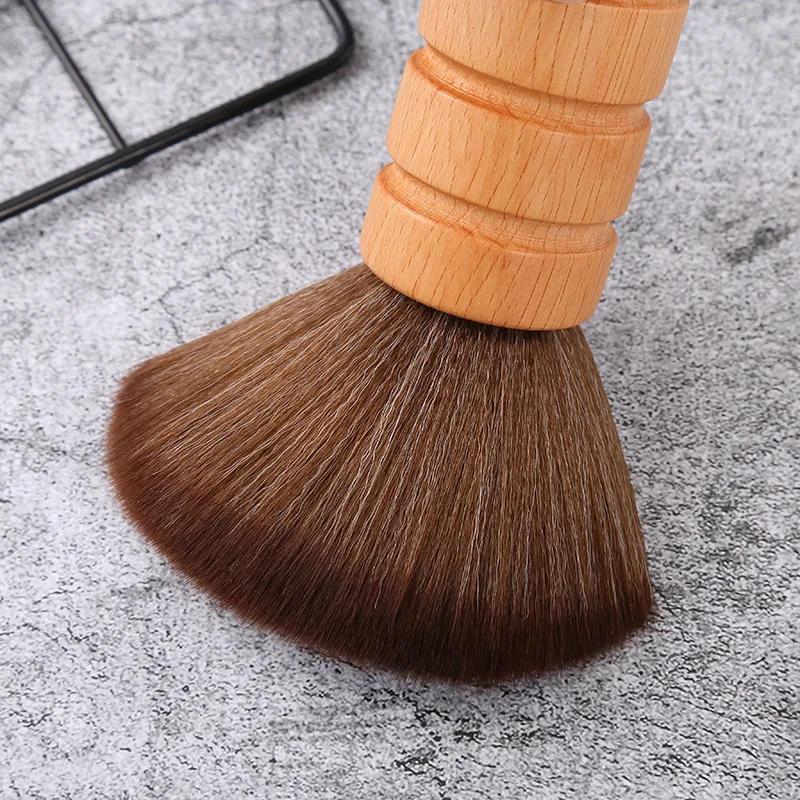 

Big Size Neck Face Duster Beard Brushes Barber Hair Cleaning Hairbrush Salon Cutting Hairdressing Styling Makeup Tools