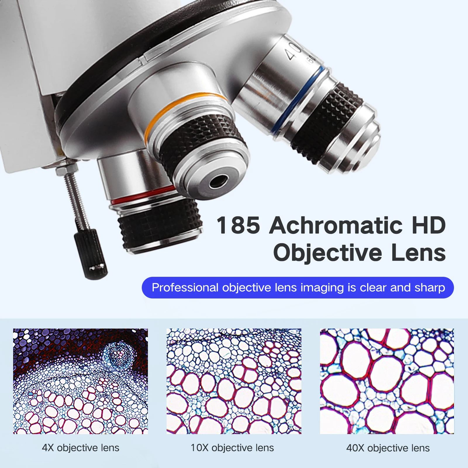 Монокулярный микроскоп 64X-2400X