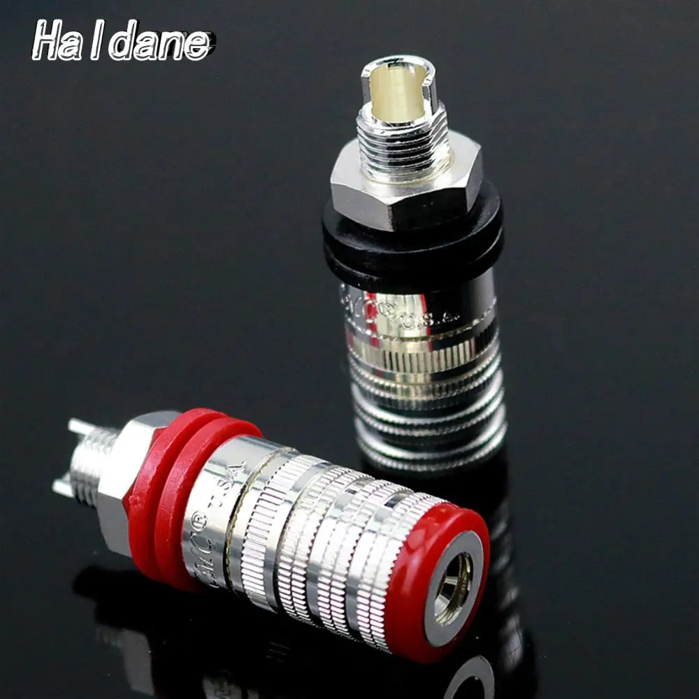 Холдейн 4 шт., Hi-Fi, CMC 838S-AG с серебряным покрытием Динамик терминал зажимный винт усилитель CD-плеер dvd-плеер Динамик териминал разъем