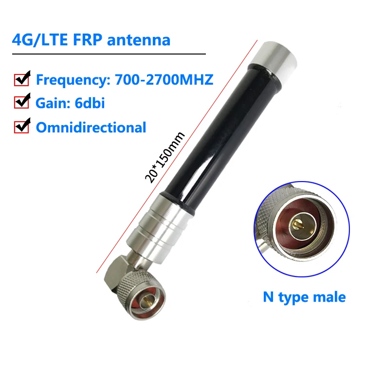 LTE 3g 4G 2G  433MHz  FCS      6dbi N