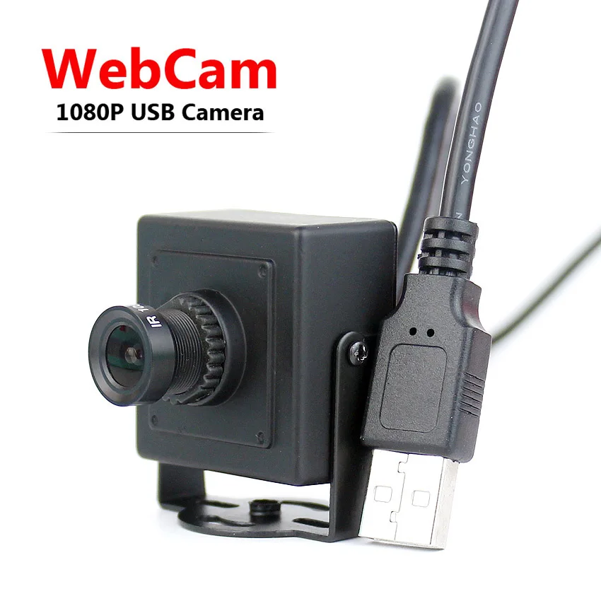 

Веб-камера Ful HD 1080P, usb-камера, металлическая мини-камера, объектив 3,6 мм или usb-камера 720P