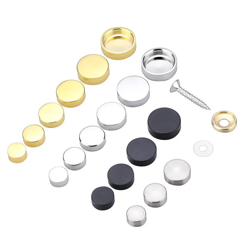 4 компл./упак. зеркало декоративный гвоздь реклама стекло винтовая крышка крепеж