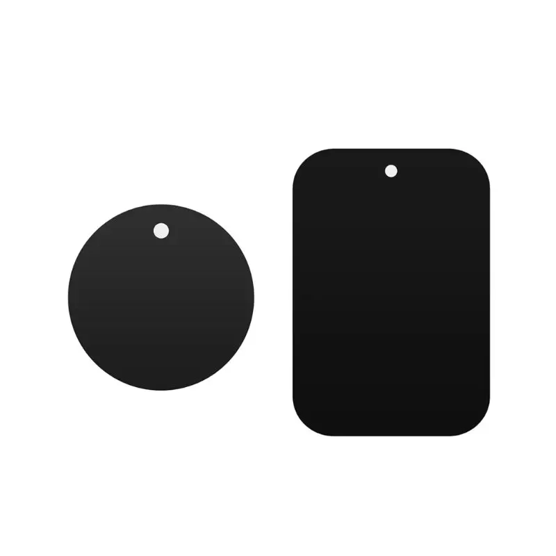 

Металлическая пластина магнитное автомобильное крепление Магнитный держатель телефона клейкая Наклейка круглая квадратная Замена