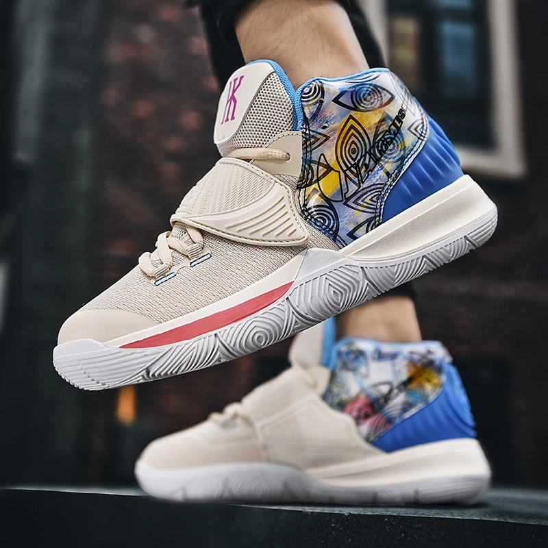 

Original Retro Basketball Shoes for Men Air Shock Outdoor Trainers Light Sneakers Young Teenagers High Boots Basket