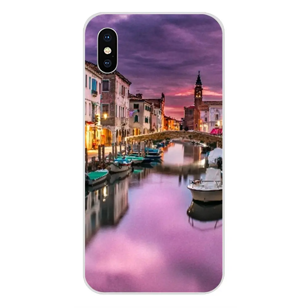 Водный пейзаж венецианского города для Galaxy Alpha Note 10 Pro A10 A20 A20E A30 A40 A50 A60 A70 A80 A90 M10 M20
