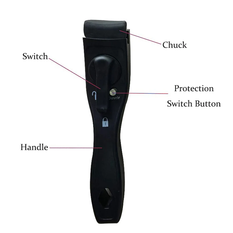 Съемная ручка для сковородок и Горшков черная съемная защиты от ожогов зажим