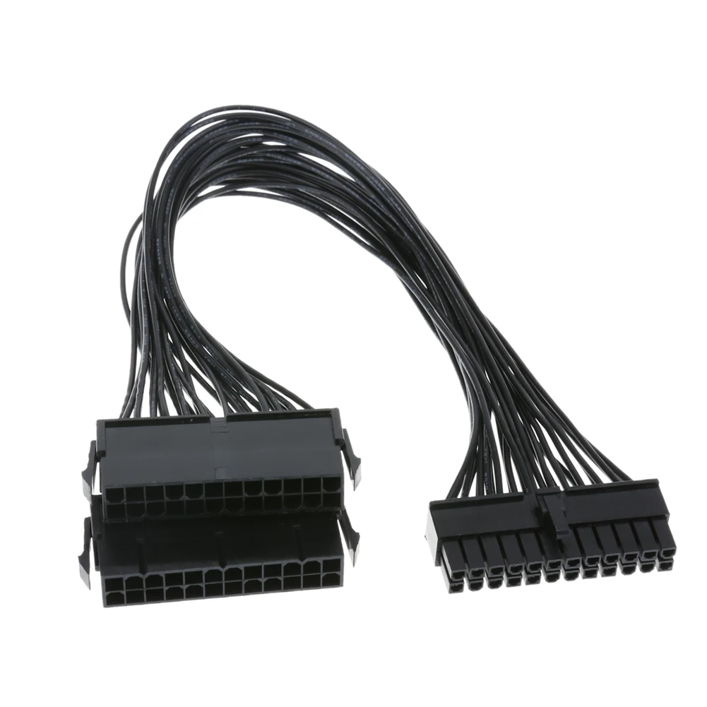

Dual PSU Power Extender Cable Adapter Connector Household 24Pin ATX PC Mining Computer Set for Bitcoin Miner Mining