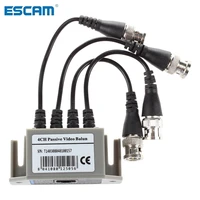 escam 4 channel video balun bnc utp cat5 transmitter for cctv surveillance camera trend