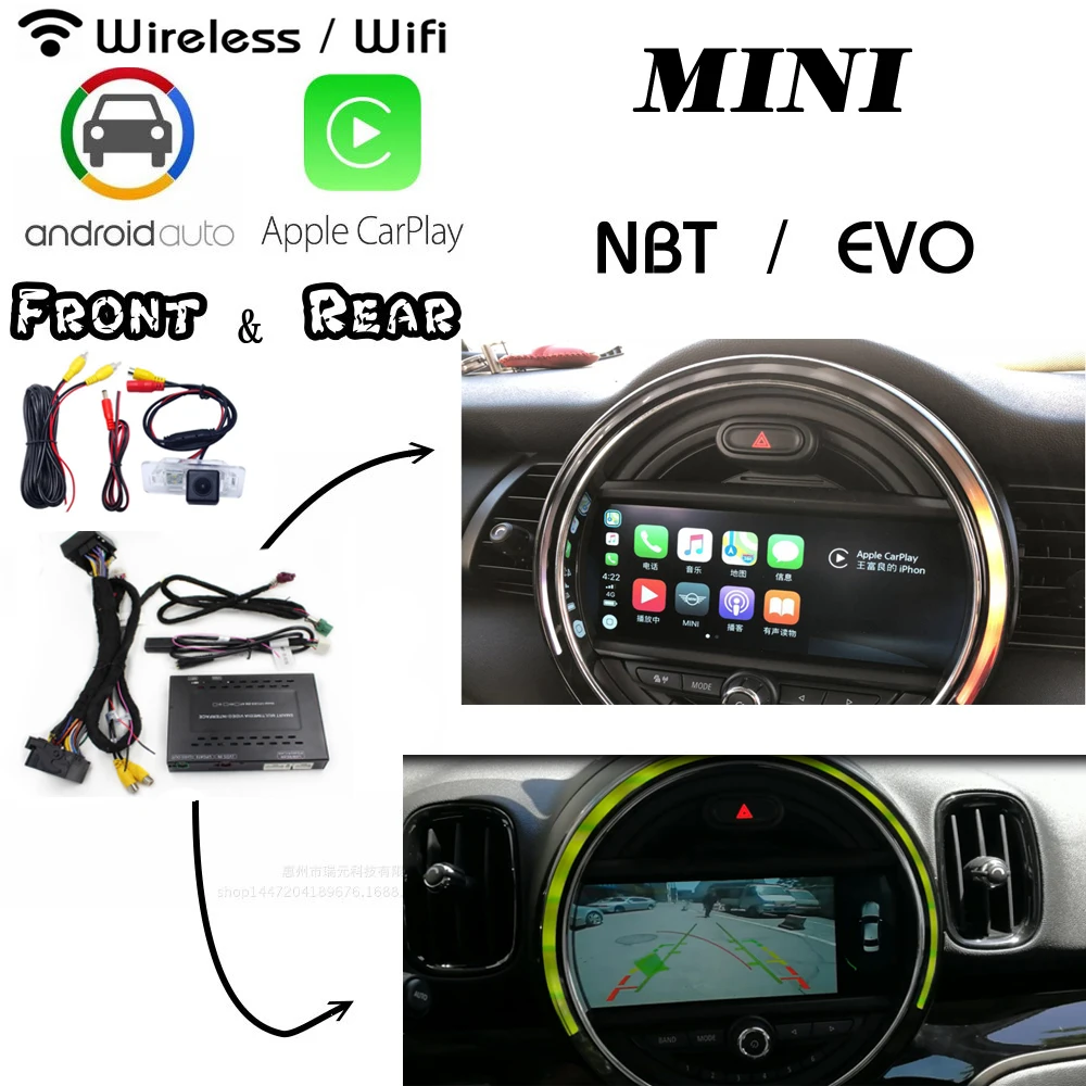 Carplay для BMW MINI Clubman/ Clubvan R55/ Countryman R60 Android carlif экран интерфейс|ТВ-приемник