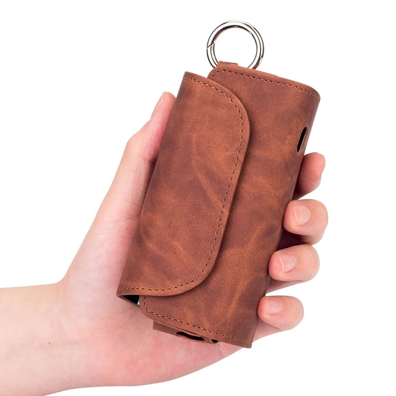 Модный Магнитный чехол книжка из искусственной кожи для iqos 3|Аксессуары| |