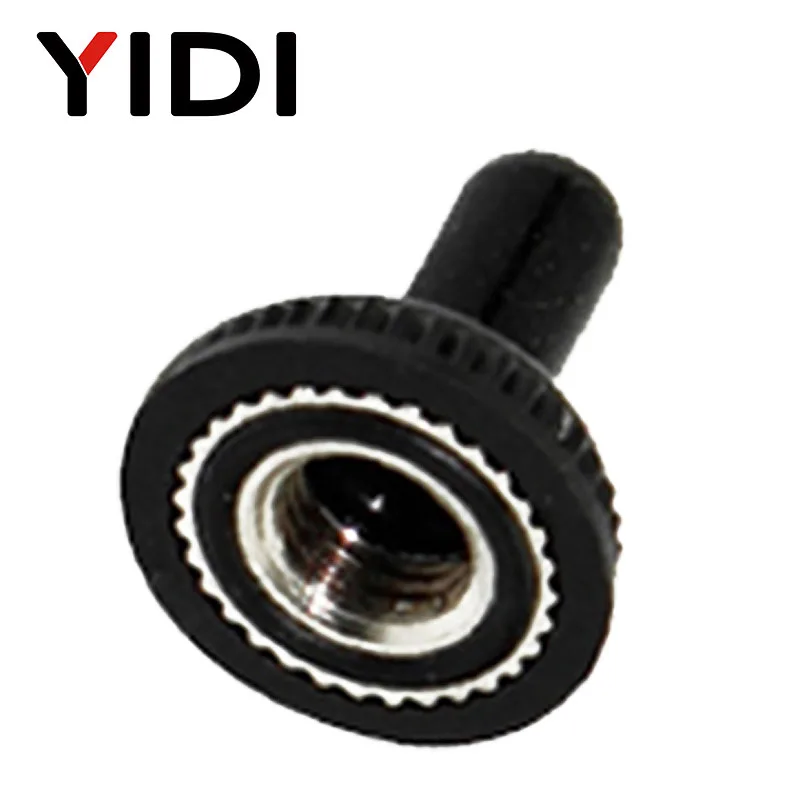 Waterproof cap 6A 125VAC мини 6 мм МТС 102 103 202 203 302 303 402 403 рычажный Переключатель ВКЛ/ВЫКЛ SPDT DPDT on off на 3PDT с водонепроницаемой крышкой - Цвет: Waterproof cap