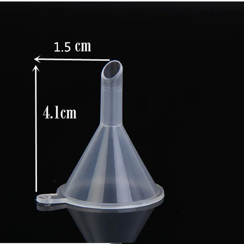 

10Pcs Plastic Mini Funnels small Plastic For Perfume Diffuser Bottle Mini Liquid Oil Funnels For Narrow Fine Bottleneck Bottles