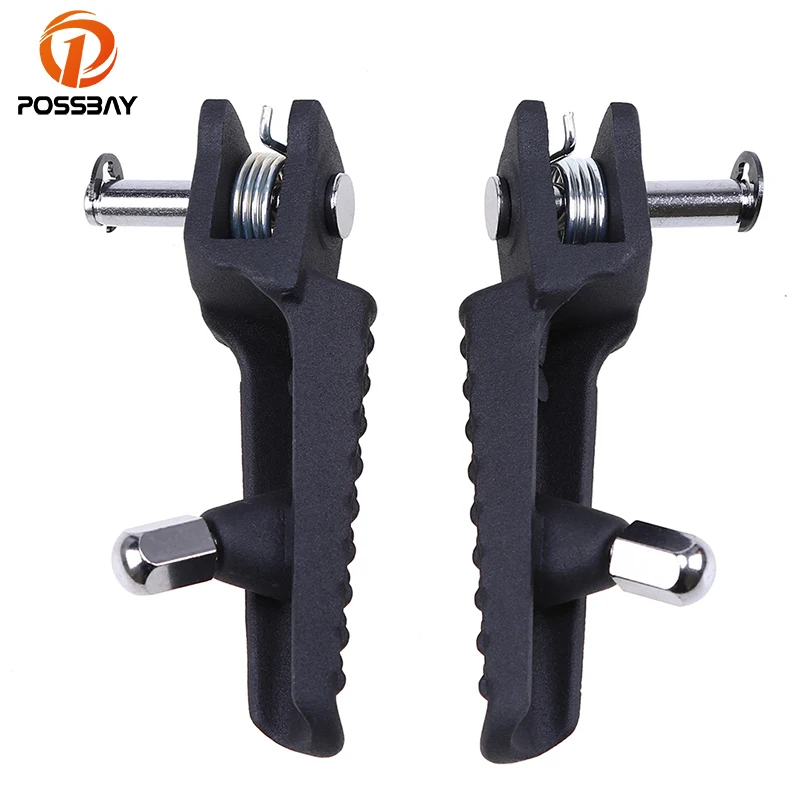 Posbay CNC подножки для мотоцикла Передние Подножки Yamaha Harley Honda Suzuki Moto Estriberas Motocicleta