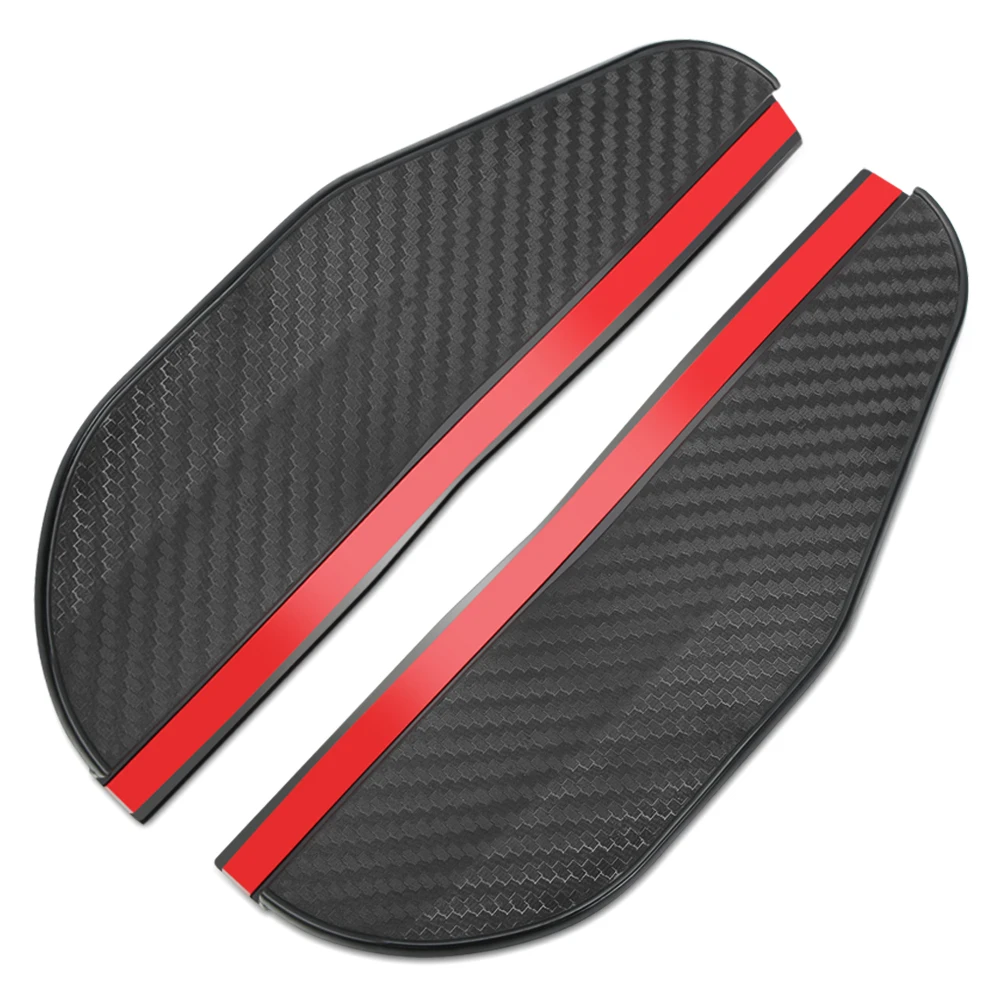 2pcs Car Side Rear View Mirror Rain Eyebrow Visor Look Sun Shade Auto Accessories For Kia Rio Ceed Sportage Cerato Soul Sorento |
