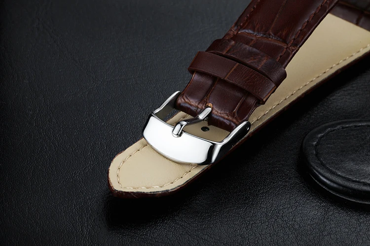 

NO.2 Couple Tables Lovers Watch Formal Leather Strap Square Dial Waterproof Quartz Watch Women Clock Wrist Watches For Men