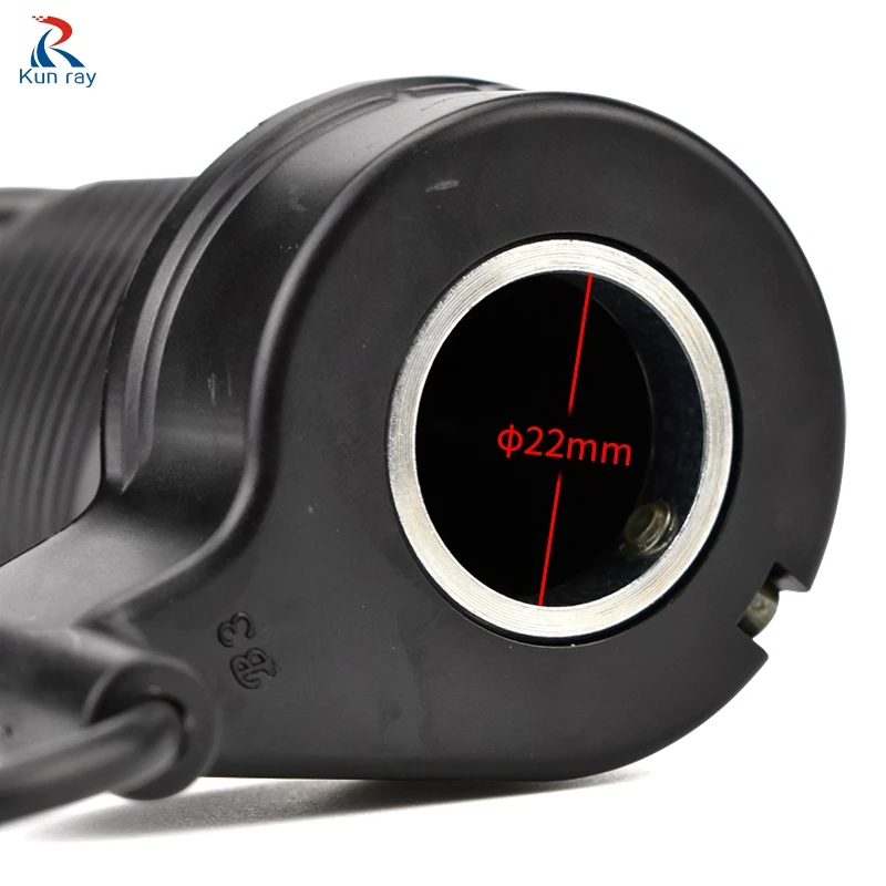 Электровелосипед Kunray 1 пара спиральная дроссельная заслонка 12-72 в скутер