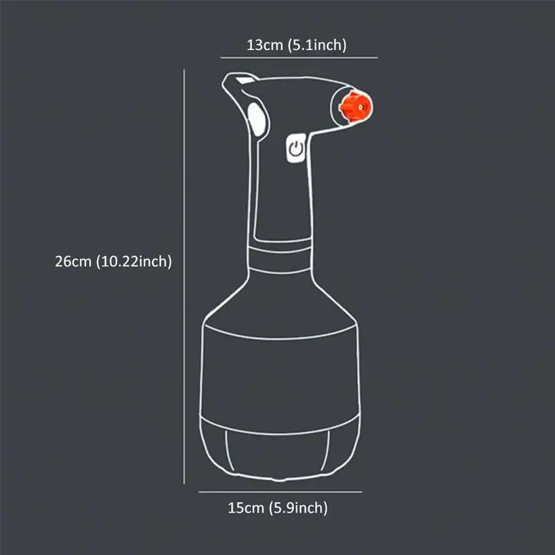 

Smart Electric Pressure Garden Sprayer Bottle Portable Multifunctional Electric Watering Cans For Indoor Outdoor Plants Flower
