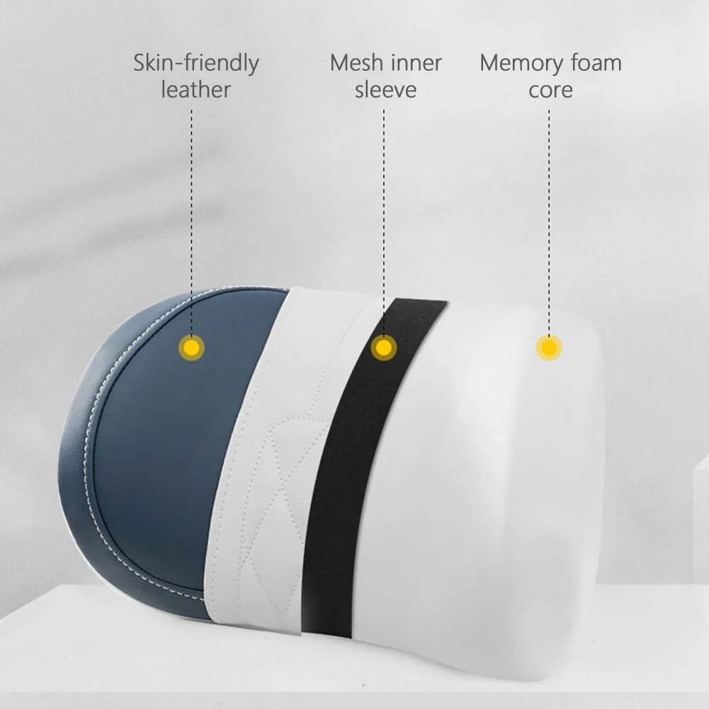 Подушка для шеи автомобиля подушка поддержки поясницы на подголовник сиденье