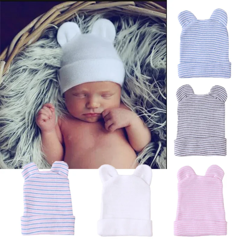 European and American Baby Supplies Newborn Baby Hat Baby Rabbit Ears Shape Hat Baby Hat