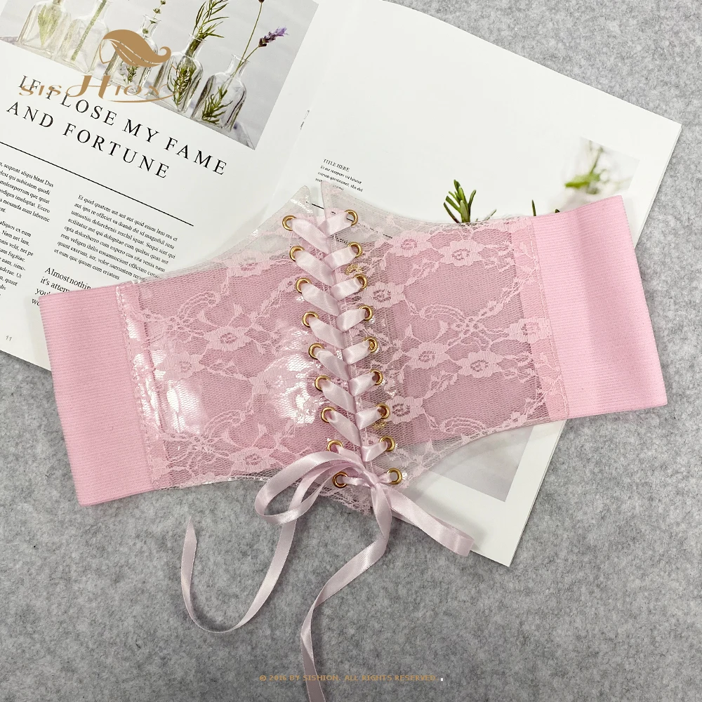 Женский кружевной корсет Sishion с поясом VD2688