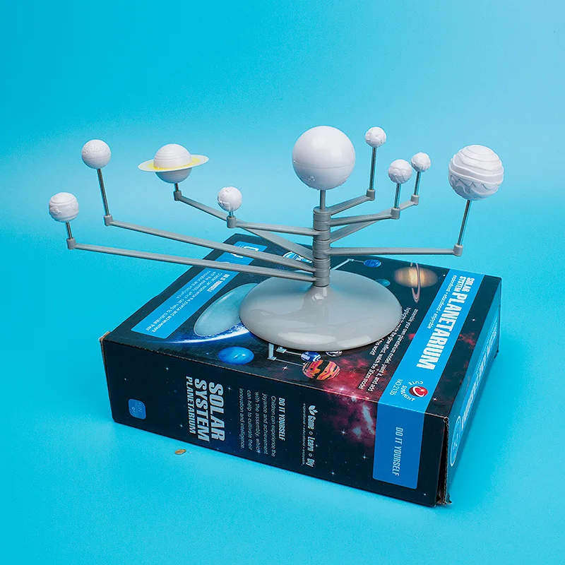 

Solar System Model DIY Toys Child Science and Technology Learning Solar System Planet Teaching Assembly Coloring Educational Toy
