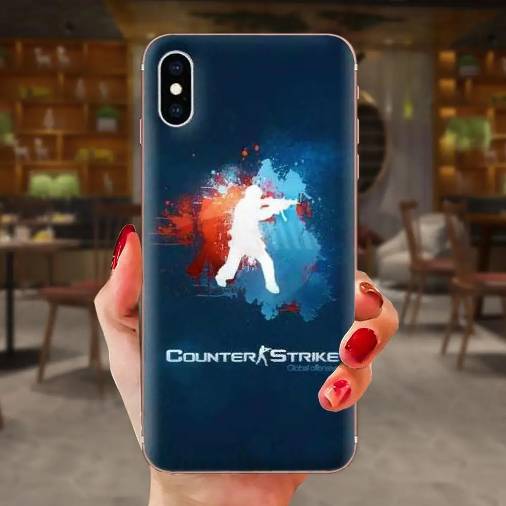 TPU чехол для телефона Cs Go Counter Strike Gun Xiaomi Redmi Mi 4 7A 9T K20 CC9 CC9e Note 7 8 9 Y3 SE Pro Prime Play |