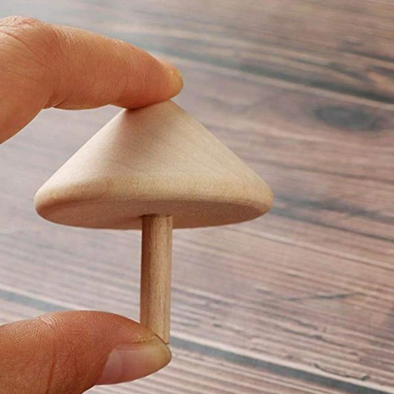 Деревянный волчок игрушки твердый деревянный гироскоп деревянные вечерние для