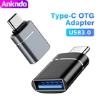 ANKNDO Usb C Otg адаптер Usb3.0 передача данных подключение типа C к Usb 3,0 конвертер для Macbook Pro Air Samsung Huawei Xiaomi