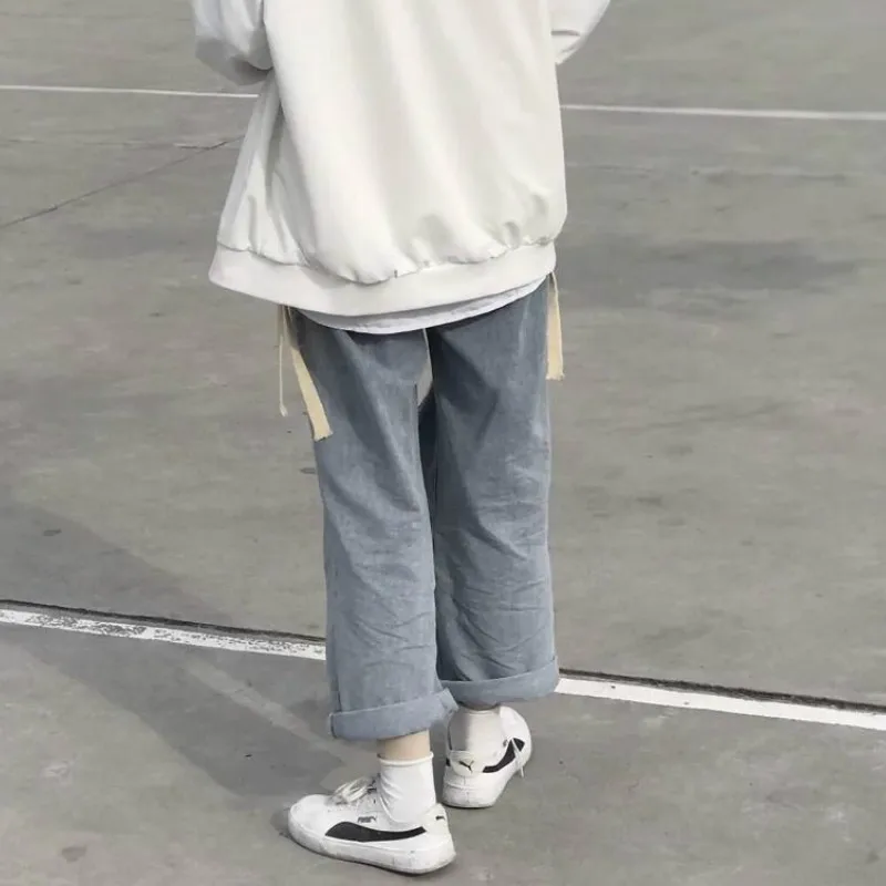 

Jeans Women Plus Size 4XL Hole Vintage Wide Leg High Waist Womens Loose Harajuku Ulzzang All-match Trendy Simple Casual Denim